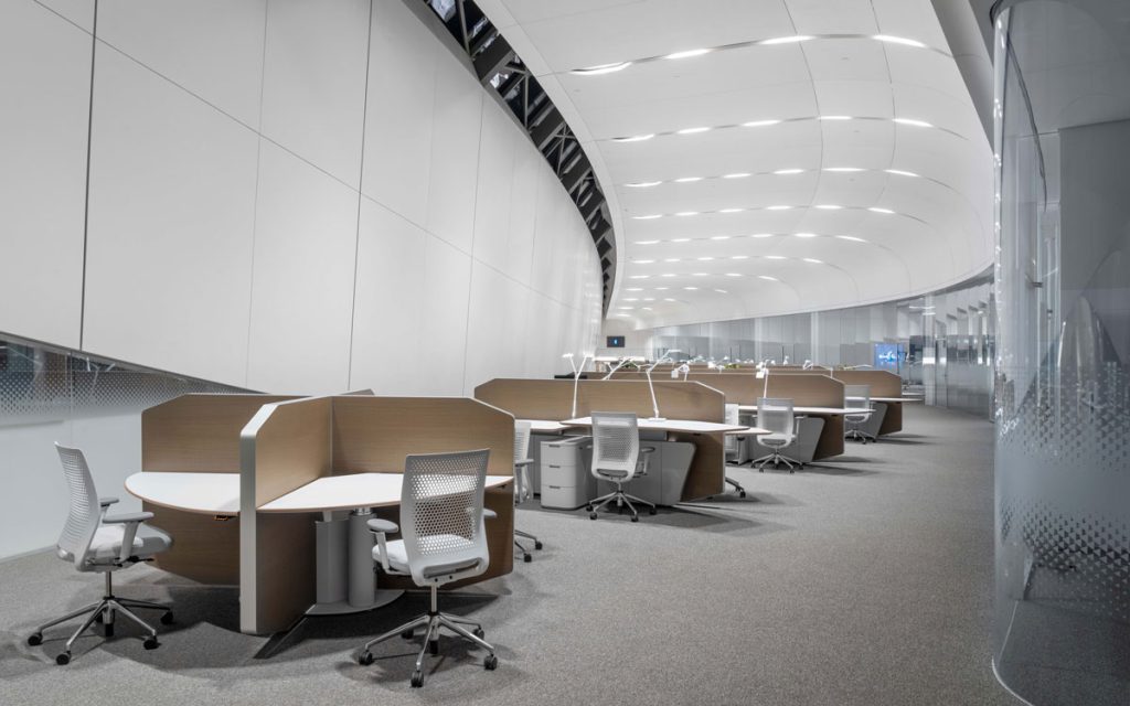 طراحی دفتر کار از زاها حدید