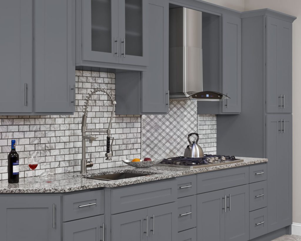 راهنمای جامع برای انتخاب رنگ کابینت + مزایا و معایب انواع رنگها 43 kitchen gray cabinets8