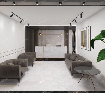 اتاق انتظار فضای اداری