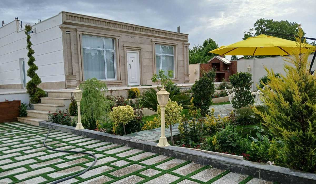 طراحی نمای ویلا