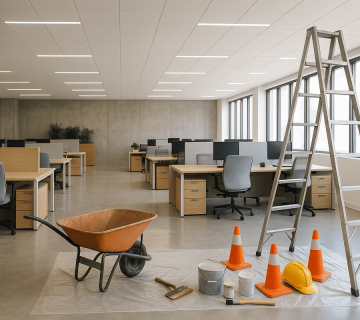 بازسازی فضای اداری