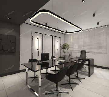 طراحی اتاق مدیریت مدرن