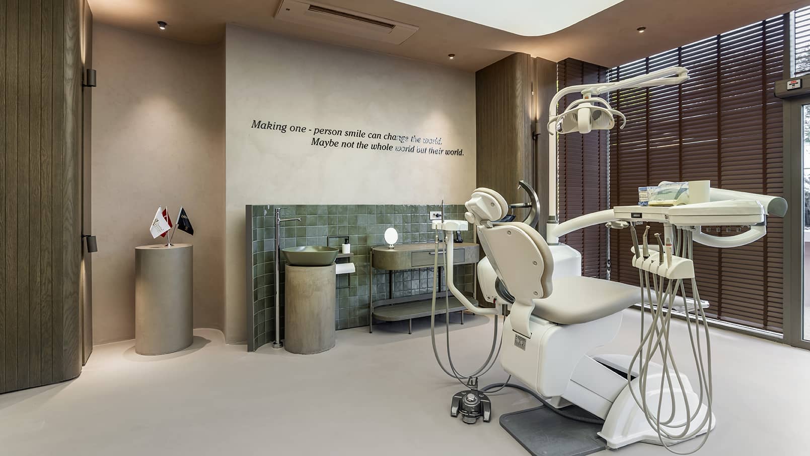 طراحی داخلی مطب و کلینیک دندانپزشکی