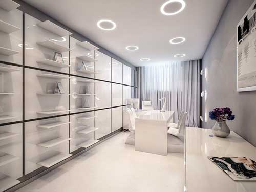 طراحی مطب و کلینیک کوچک و مینیمال 4 راهکارهای طراحی کلینیک کوچک مدرن