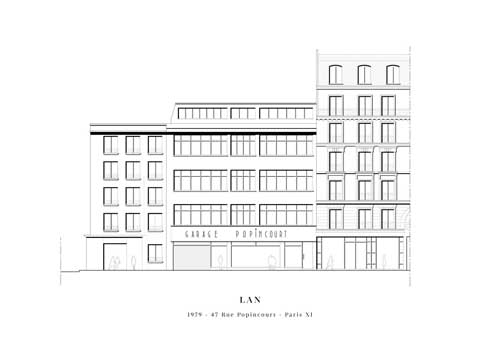 طراحی داخلی اداری دفتر معماری لان _09